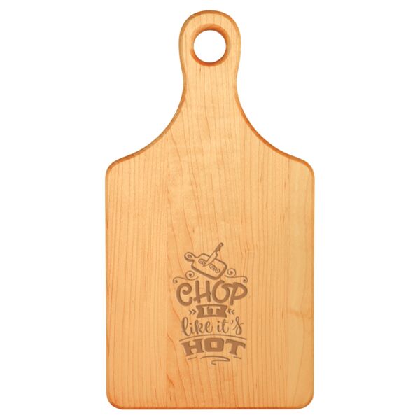 Bamboo Paddle Shape Cutting Board Thumbnail