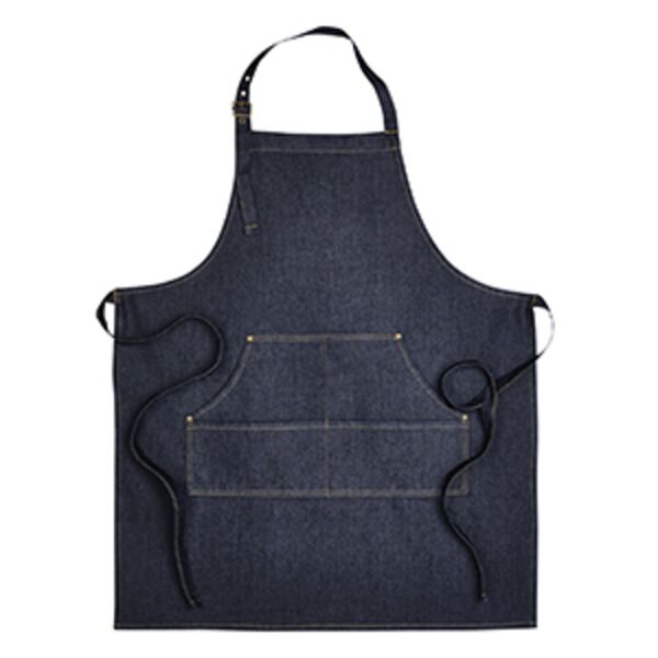 Unisex Jeans Stitch Denim Bib Apron Thumbnail
